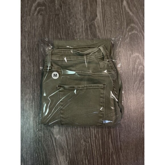 Abercrombie Fitch Skinny Women’s Strech Distressed Jeans Size 28 Light Green - Picture 10 of 10